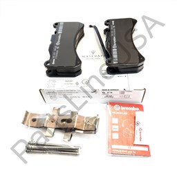 Show details for Genuine Maserati Front Brake Pads Kit M156/M157 V6 Quattroporte Ghibli 673012041 Picture of Genuine Maserati Front Brake Pads Kit M156/M157 V6 Quattroporte Ghibli 673012041